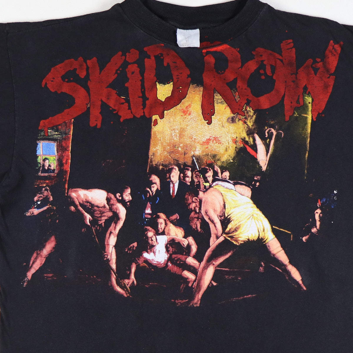 1991 Skid Row Slave To The Grind Tour Shirt | Authentic Vintage