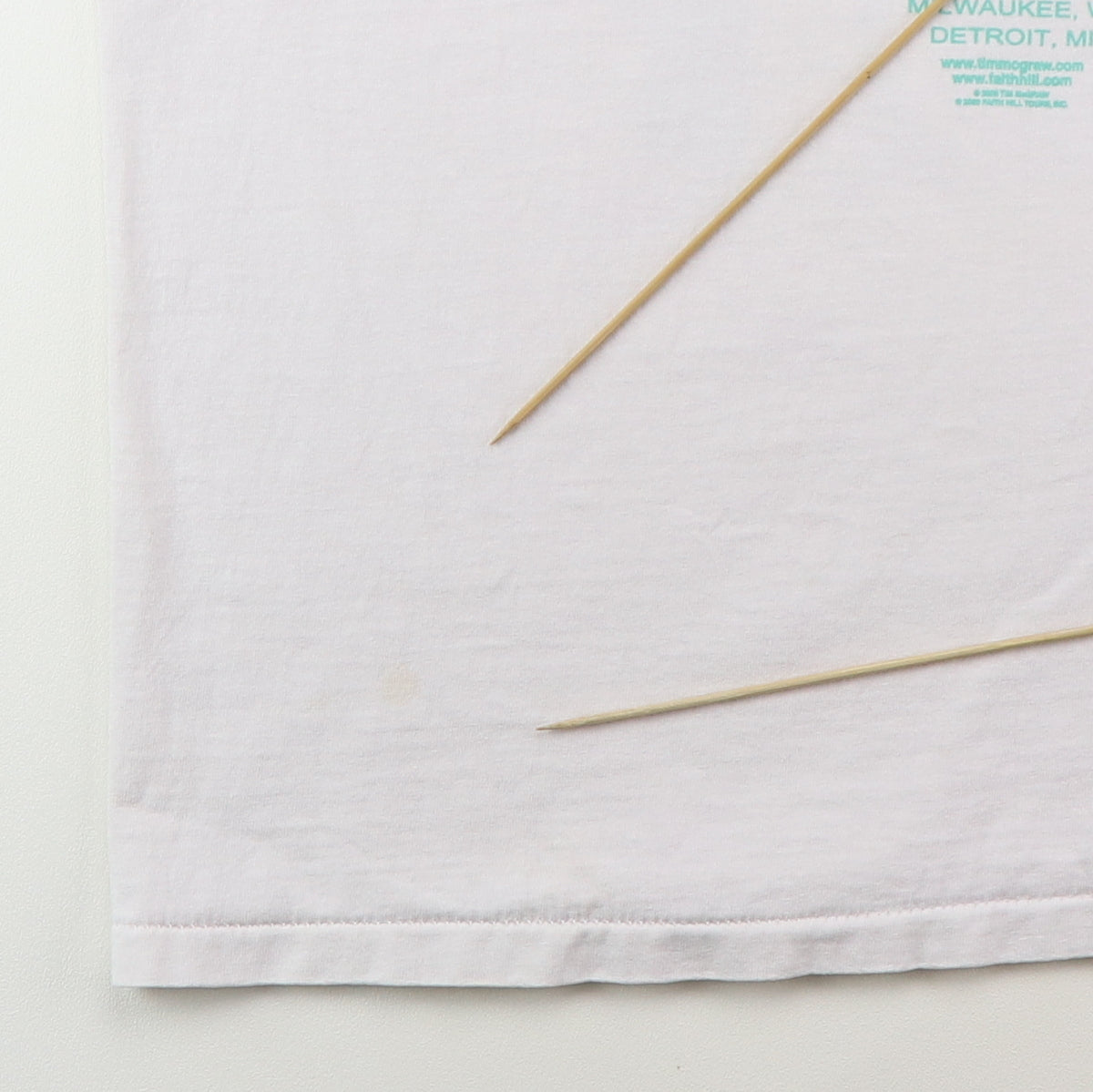 2000 Tim McGraw Faith Hill Soul 2 Soul Tour Shirt