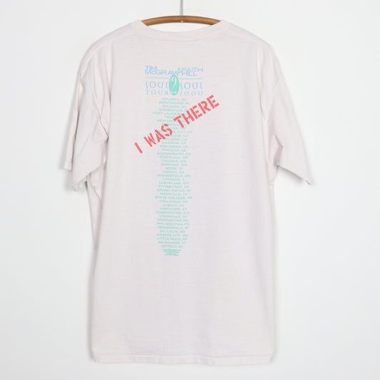 2000 Tim McGraw Faith Hill Soul 2 Soul Tour Shirt
