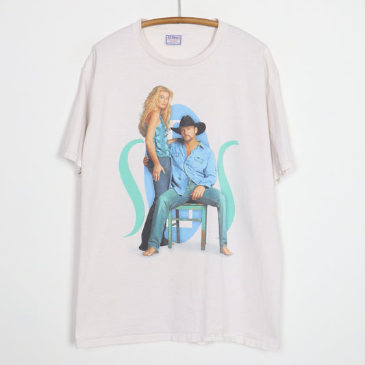 2000 Tim McGraw Faith Hill Soul 2 Soul Tour Shirt