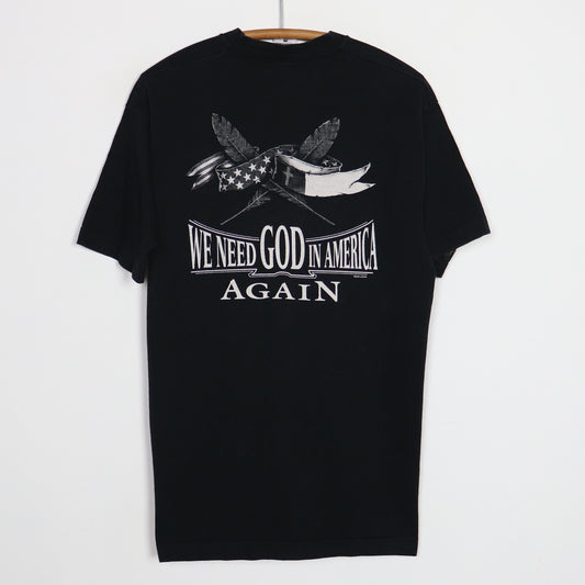 1990s Christian We Need God In America Again Shirt