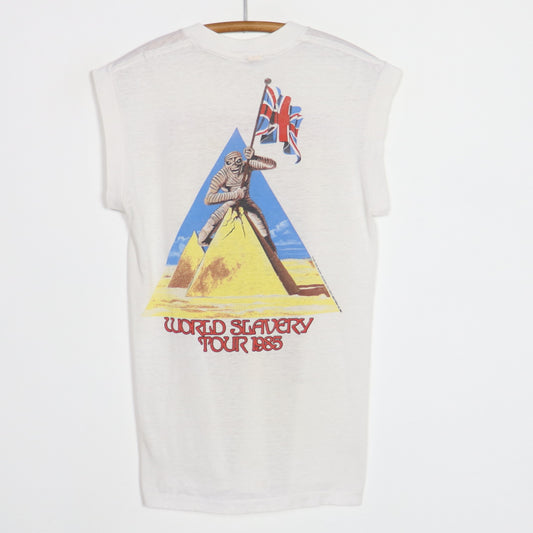 1985 Iron Maiden World Slavery Tour Sleeveless Shirt