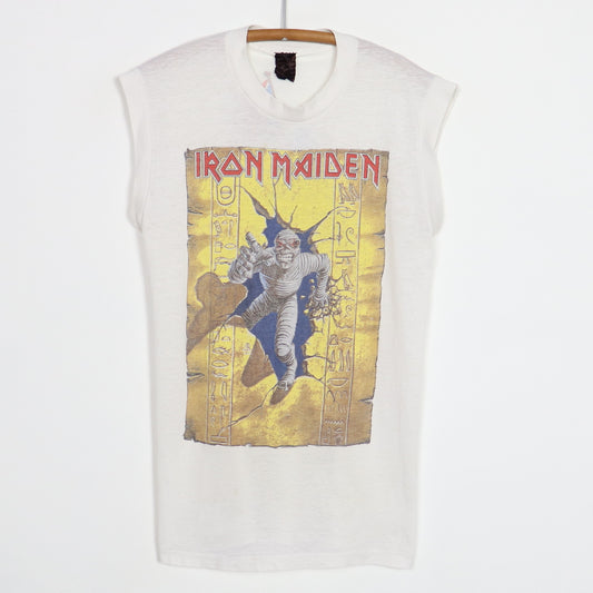 1985 Iron Maiden World Slavery Tour Sleeveless Shirt