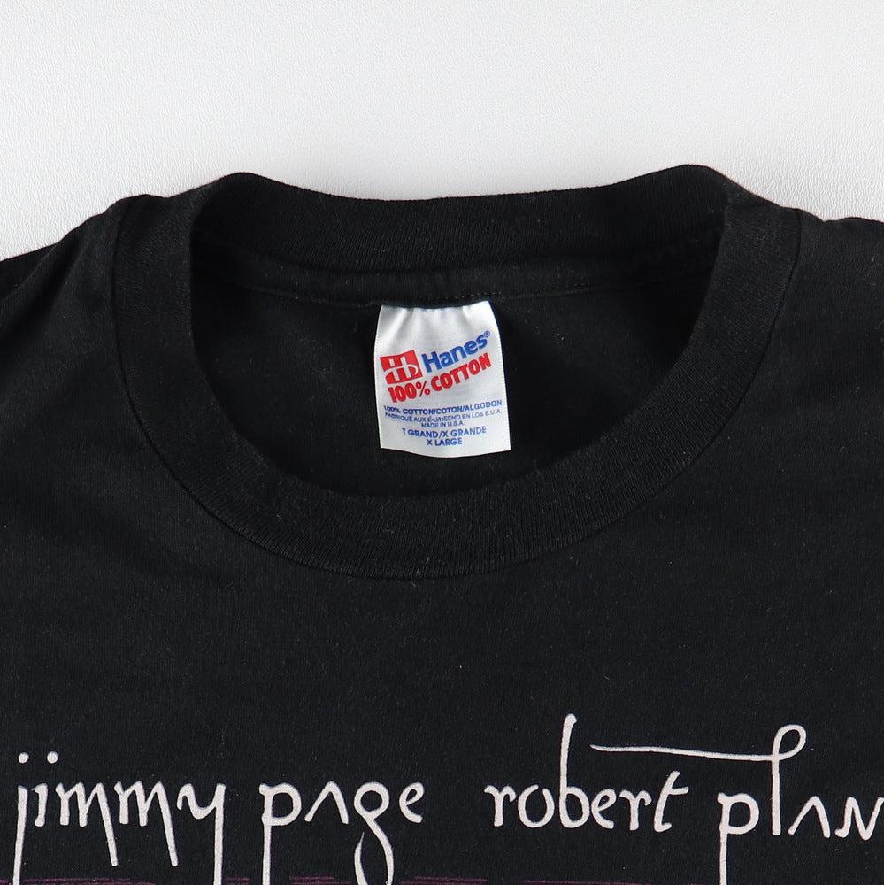 1995 Jimmy Page Robert Plant No Quarter World Tour Shirt