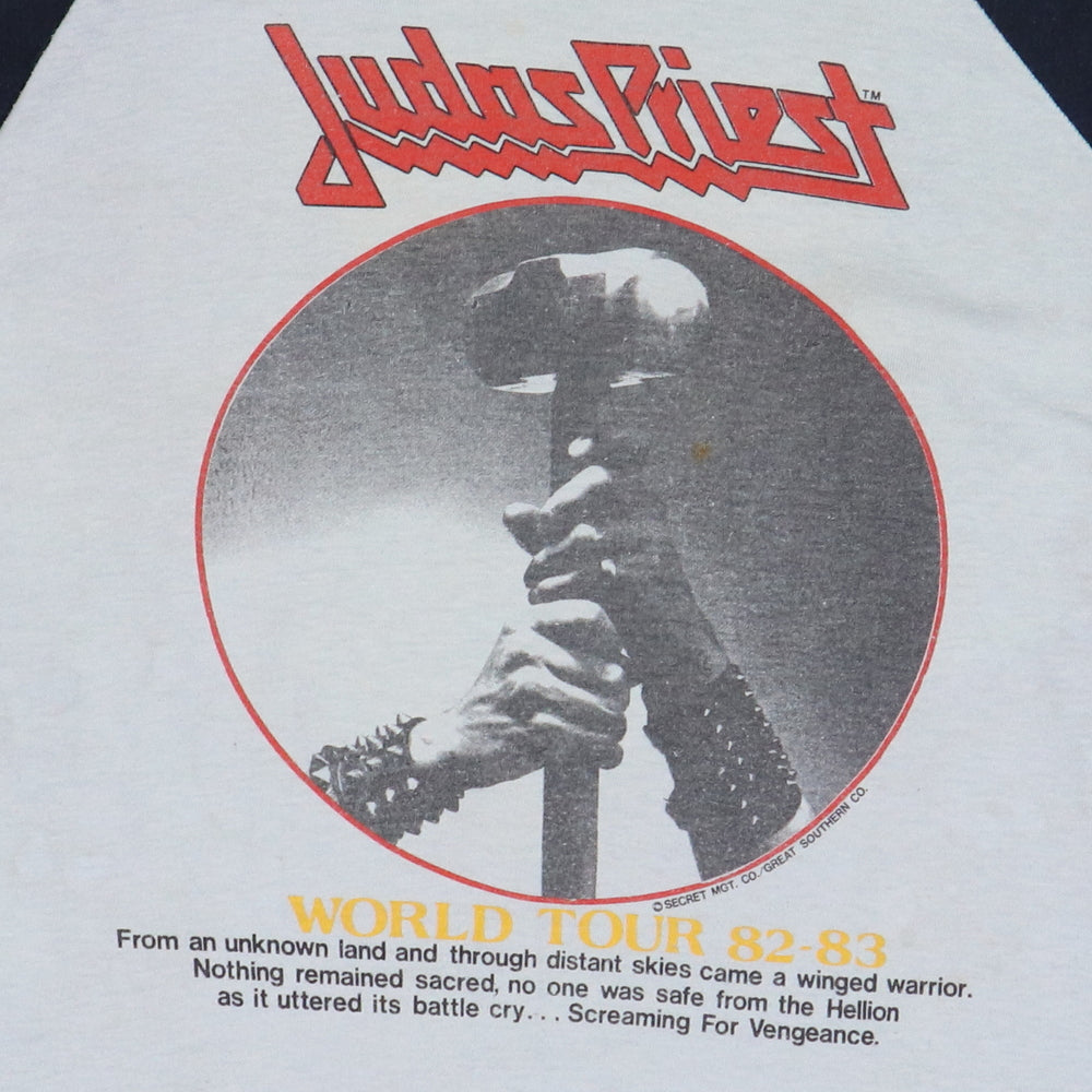 1982 Judas Priest Screaming For Vengeance Tour Jersey Shirt