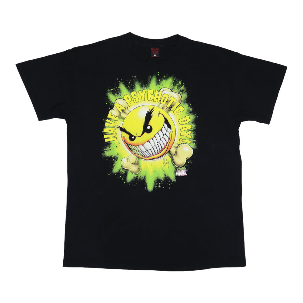 1998 Chaos Comics Have A Psychotic Day Shirt | Authentic Vintage