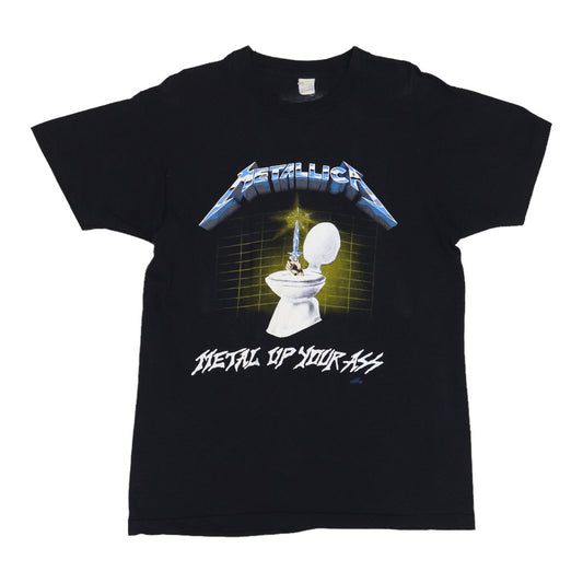 1985 Metallica Metal Up Your Ass Glow In The Dark Shirt