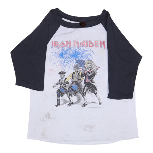 1985 Iron Maiden 4th Of July Concert Jersey Shirt