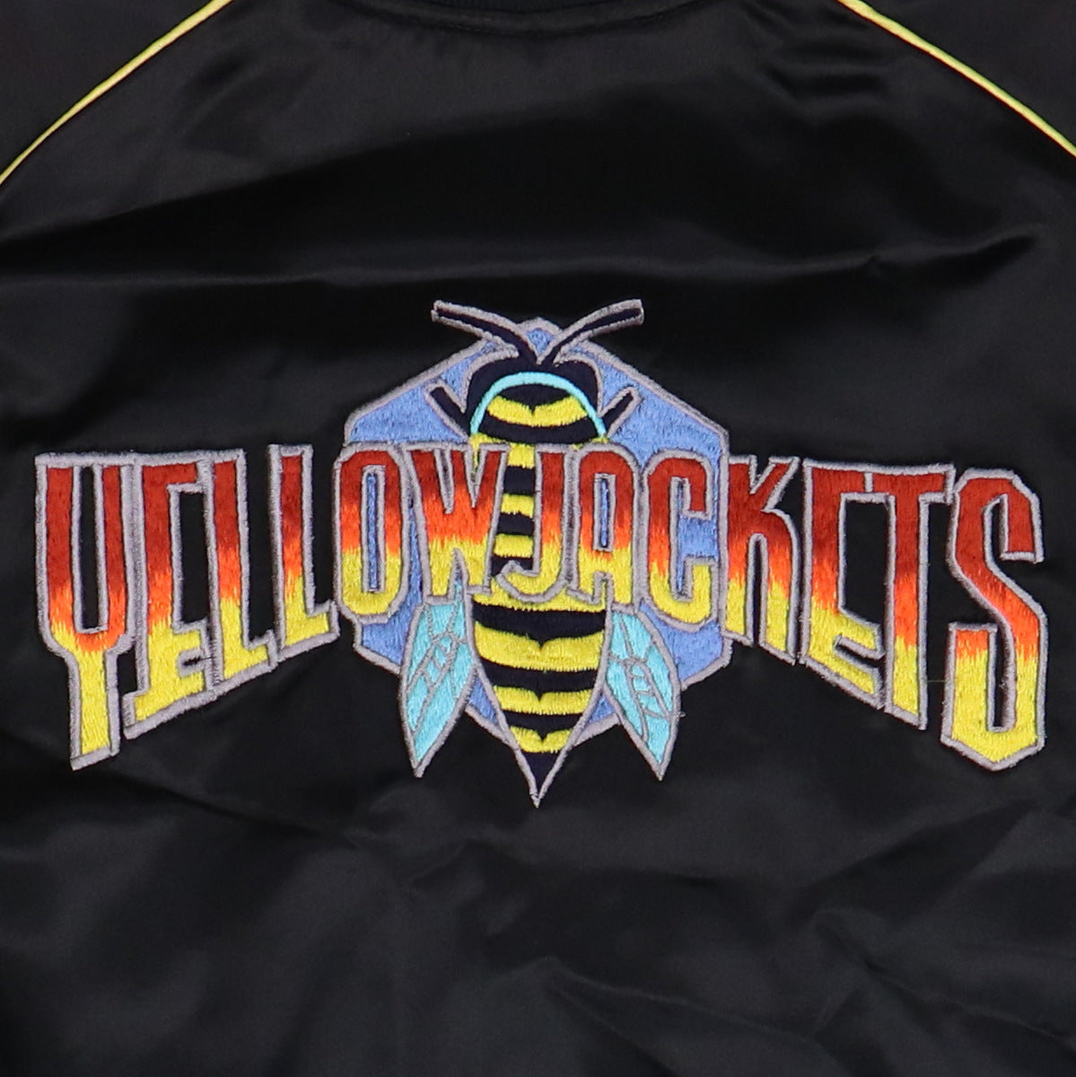 Original vintage 1981 Yellowjackets Warner Brothers Embroidered