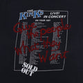 1981 The Kinks Give The People What They Want Tour Shirt