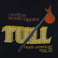 1979 Jethro Tull On The Road Again North American Tour Shirt
