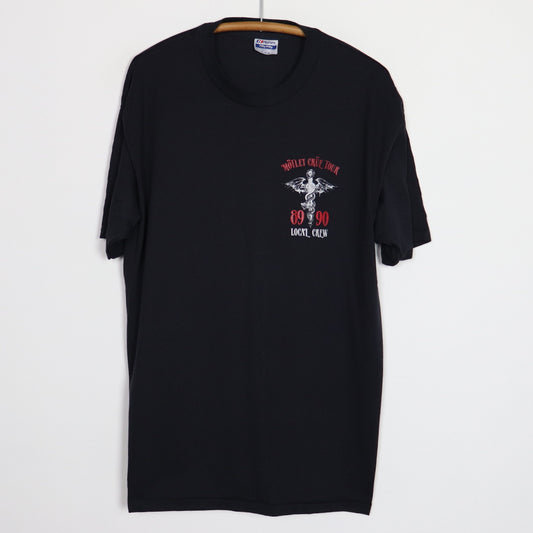 1989 Motley Cure Dr Feelgood Local Crew Tour Shirt