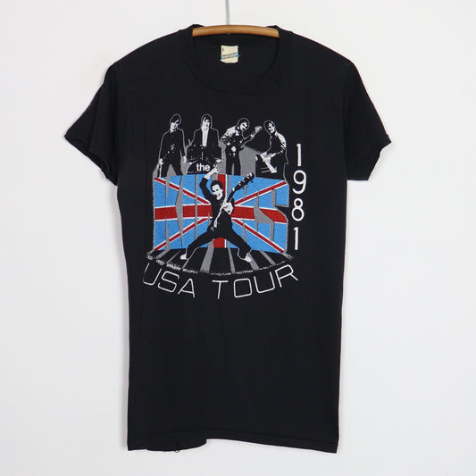 1981 The Kinks Give The People What They Want Tour Shirt