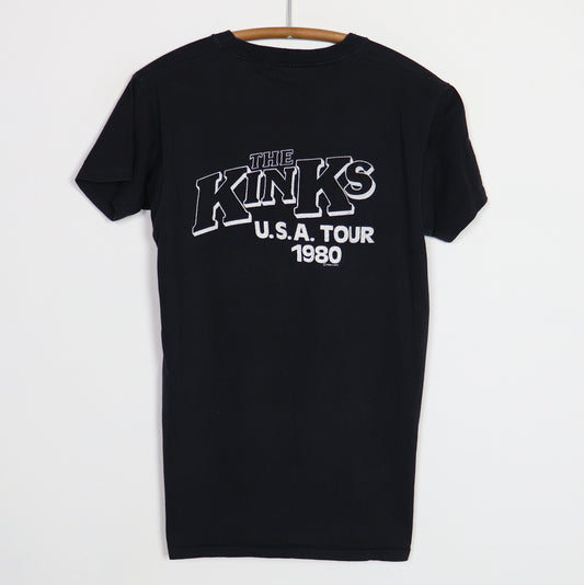 1980 The Kinks One For The Road USA Tour Shirt