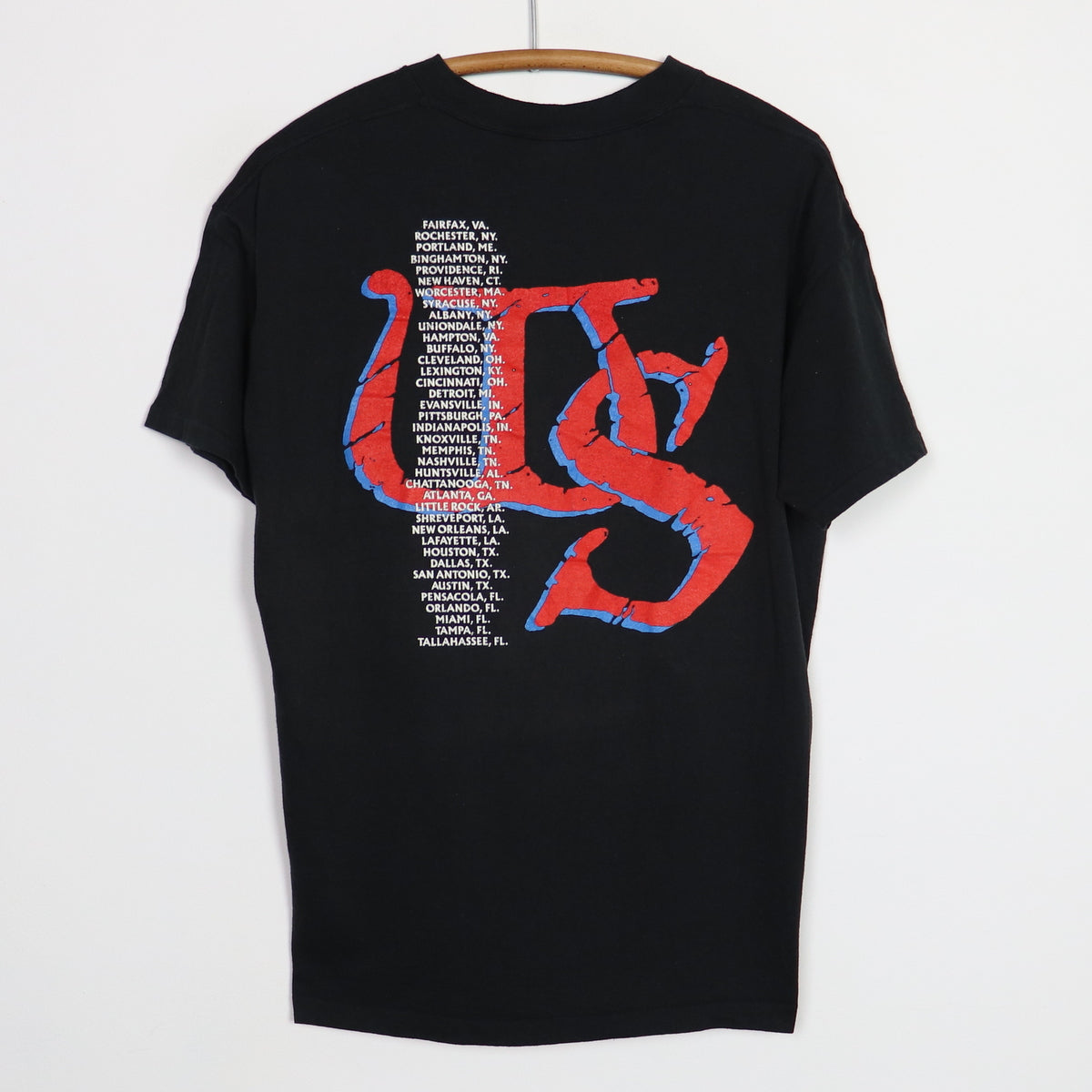 1990 Whitesnake David Coverdale Tour Shirt | Authentic Vintage Tee