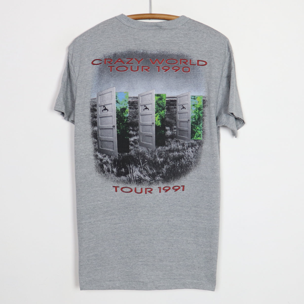 1990 Scorpions Crazy World Tour Shirt | Authentic Vintage Tee