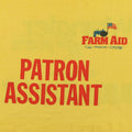 1980s Farm Aid Patron Assistant Concert Shirt