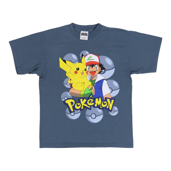 1999 Pokemon Ash & Pikachu Shirt