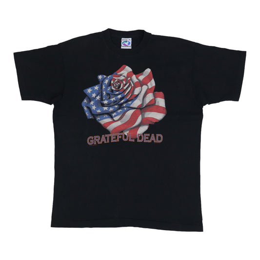 1998 Grateful Dead American Beauty Liquid Blue Shirt