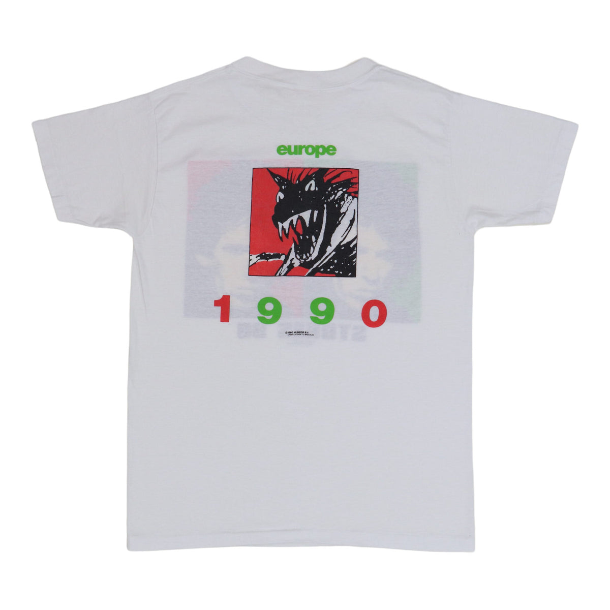 1990 Rolling Stones Keith Richards Urban Jungle Tour Shirt 