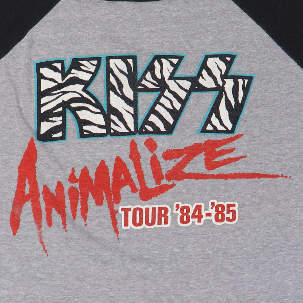 1984 Kiss Animalize Tour Jersey Shirt | WyCo Vintage