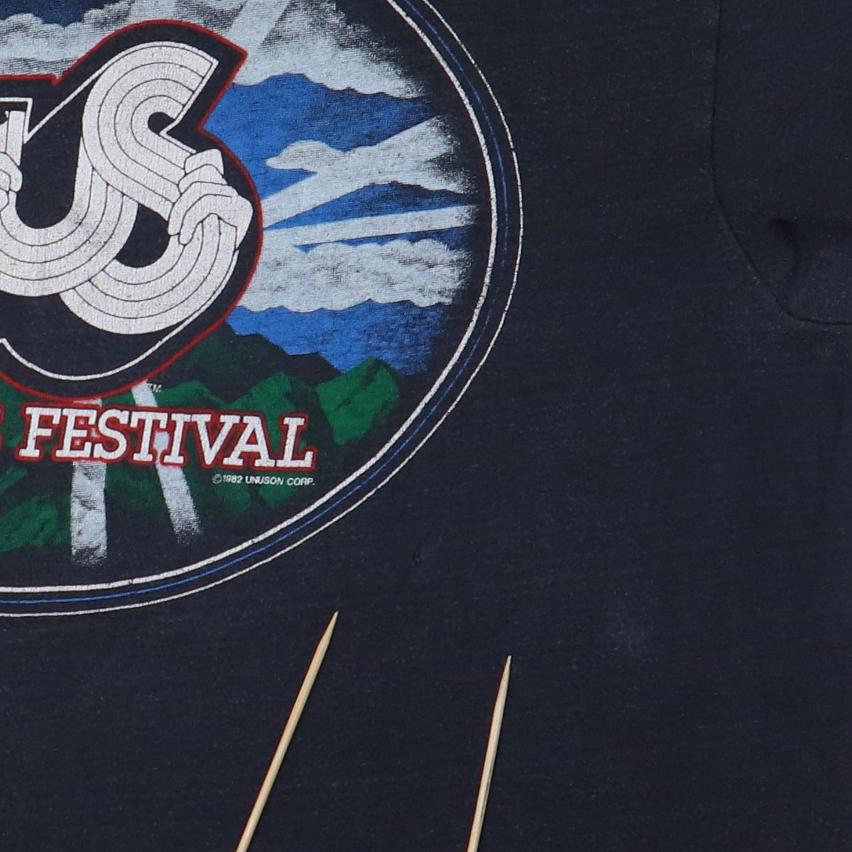 Original vintage 1982 US Festival Concert Shirt | WyCo Vintage