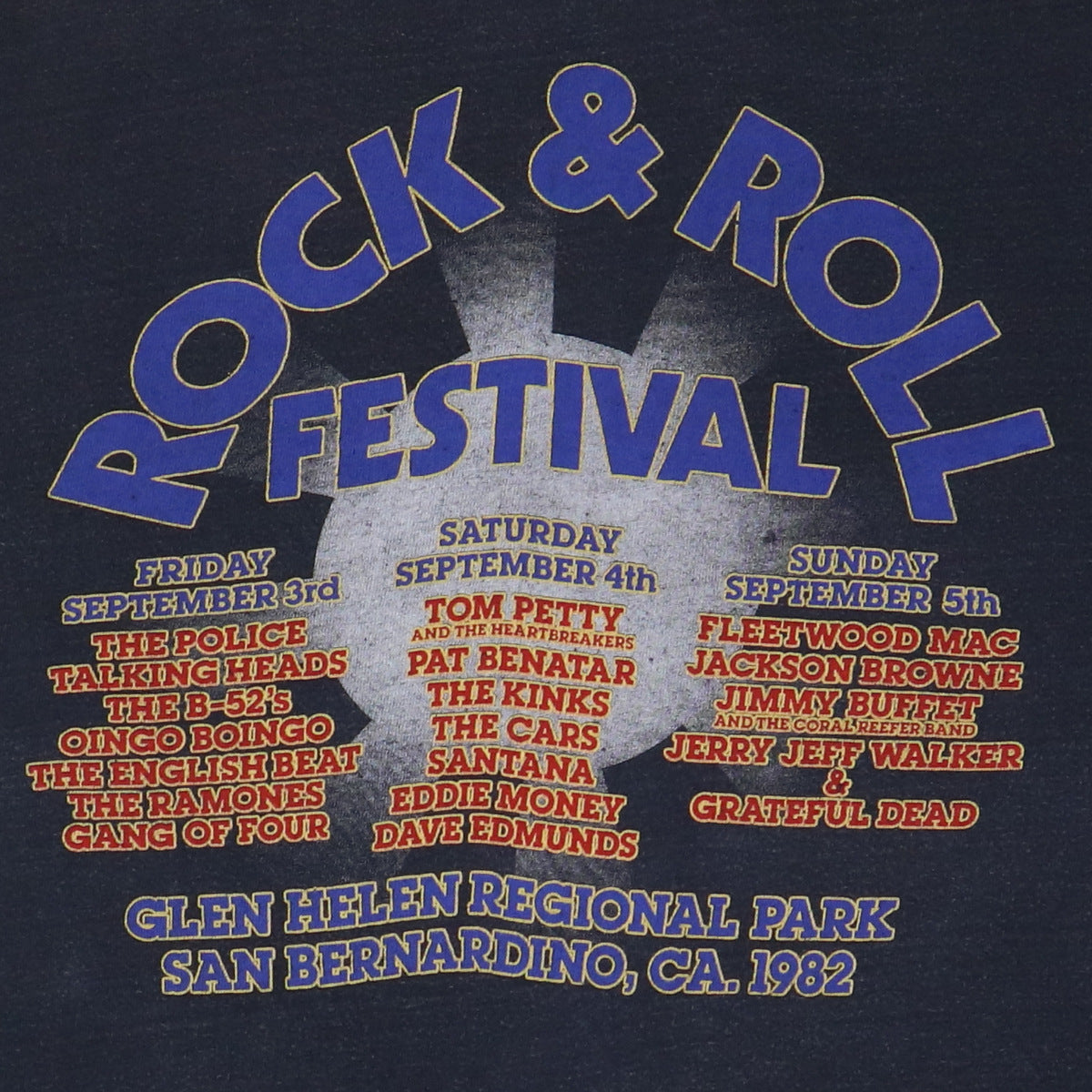 1982 US Festival Concert Shirt