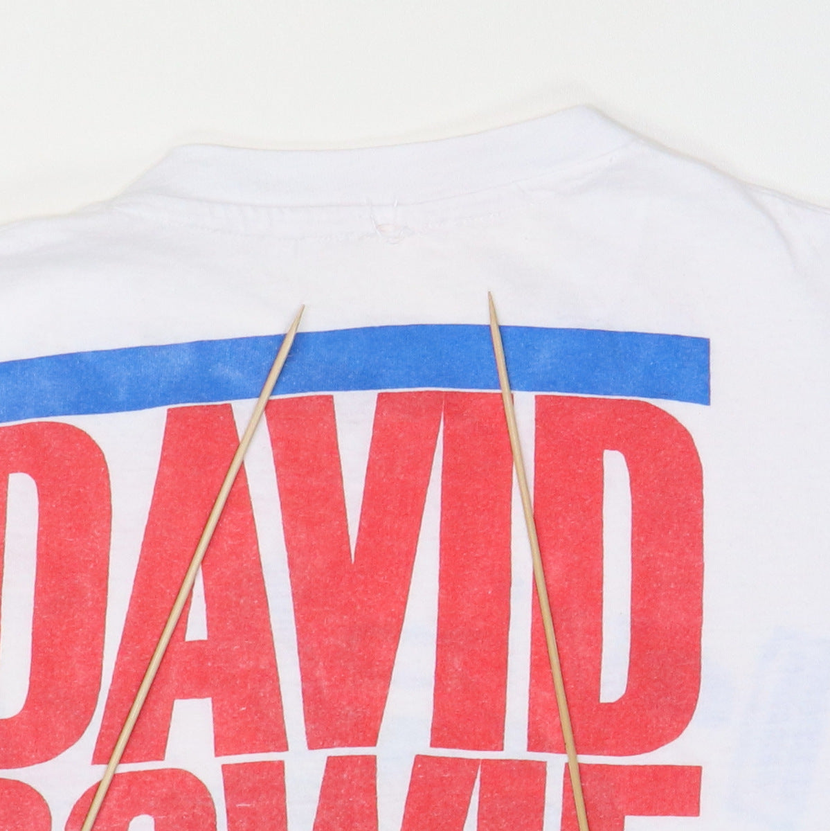 Original vintage 1987 David Bowie Glass Spider Tour Shirt | WyCo