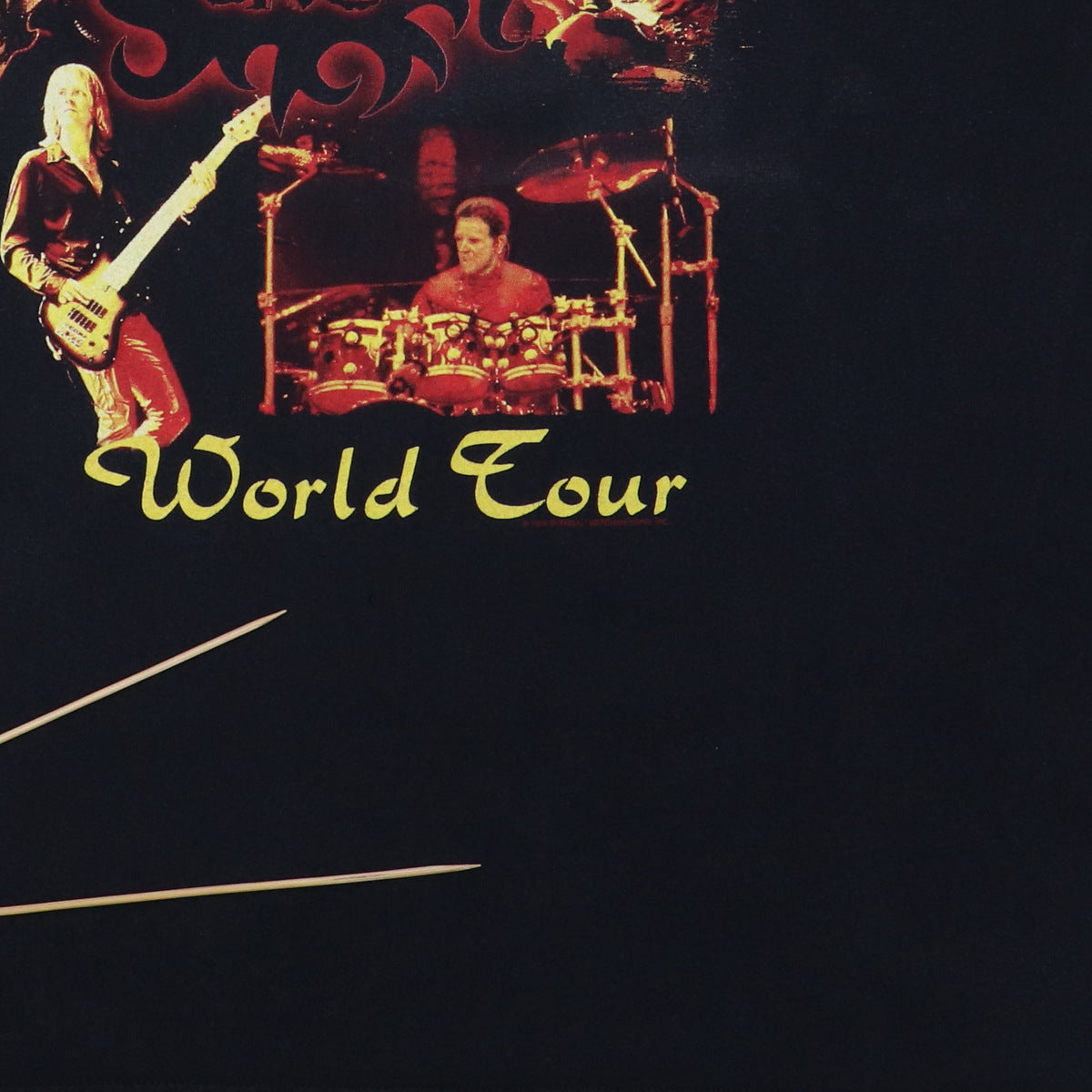 1997 Aerosmith 9 Lives World Tour Shirt | Authentic Vintage Tee