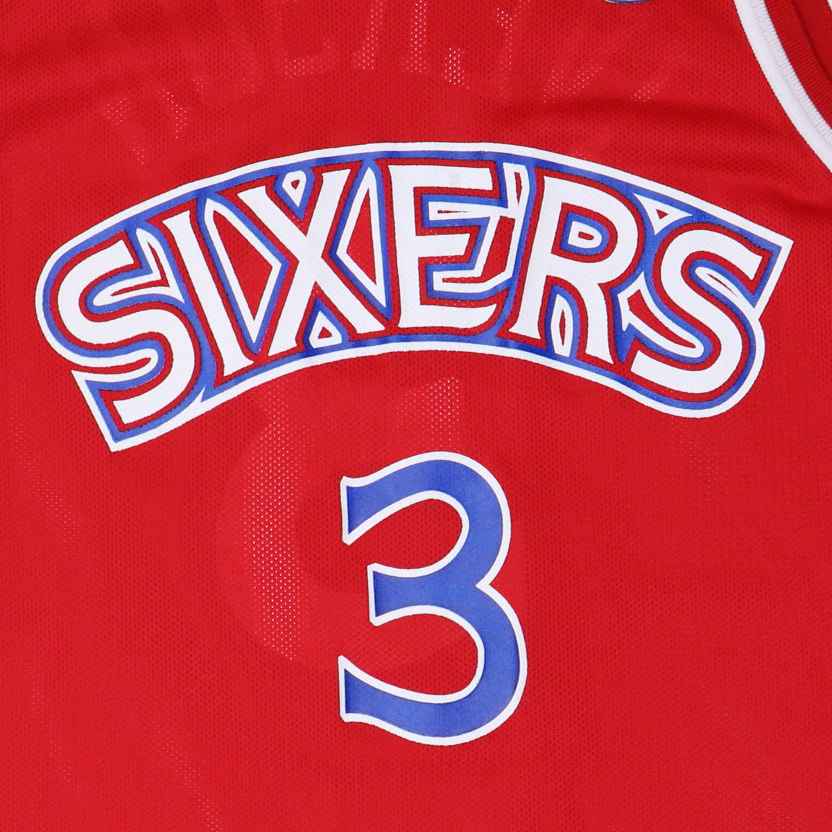 1990s Allen Iverson Philadelphia 76ers Basketball NBA Jersey – WyCo Vintage