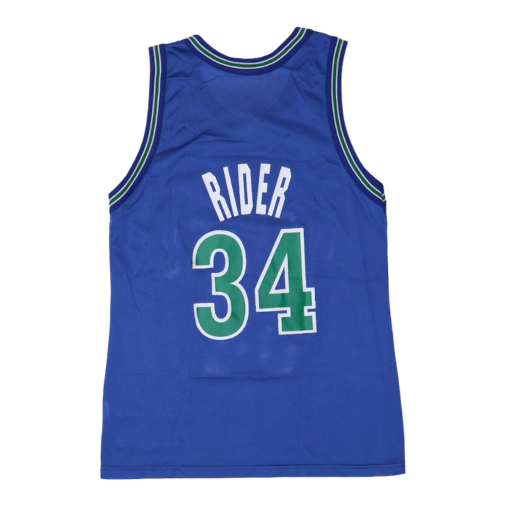 Original vintage 1990s Isaiah Rider Jr Minnesota Timberwolves ...