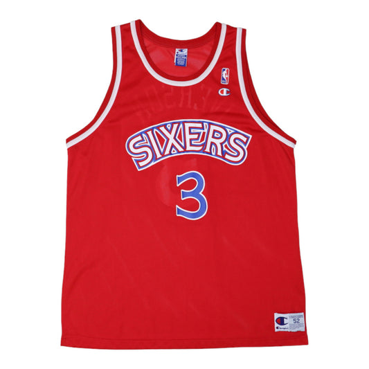 1990s Allen Iverson Philadelphia 76ers Basketball NBA Jersey