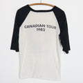 1982 George Thorogood Bad To The Bone Canadian Tour Jersey Shirt