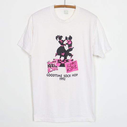 1992 Goodtime Sock Hop Omaha Kat 103.7 KXKT Radio Shirt