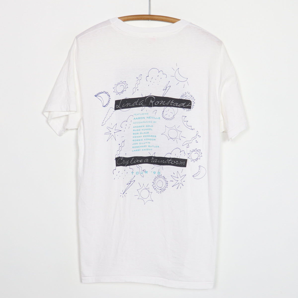 リンダ•ロンシュタット1990ツアーTシャツ♪超貴重品⭐️