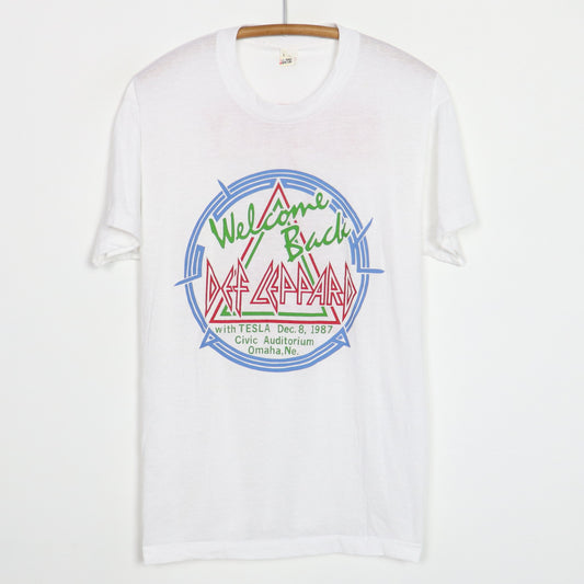 1987 Def Leppard Security Crew Concert Shirt