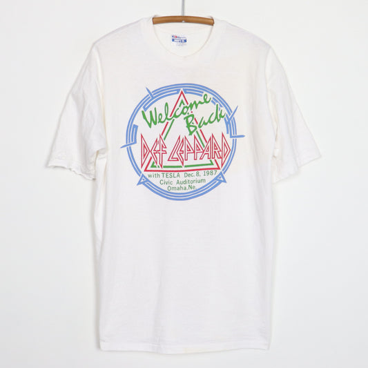 1987 Def Leppard Security Crew Concert Shirt