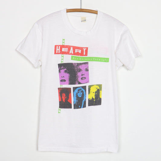 1987 Heart Bad Animals World Tour Shirt