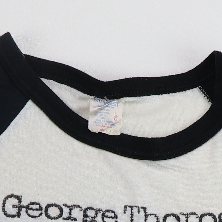 1982 George Thorogood Bad To The Bone Canadian Tour Jersey Shirt