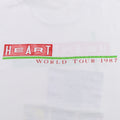 1987 Heart Bad Animals World Tour Shirt