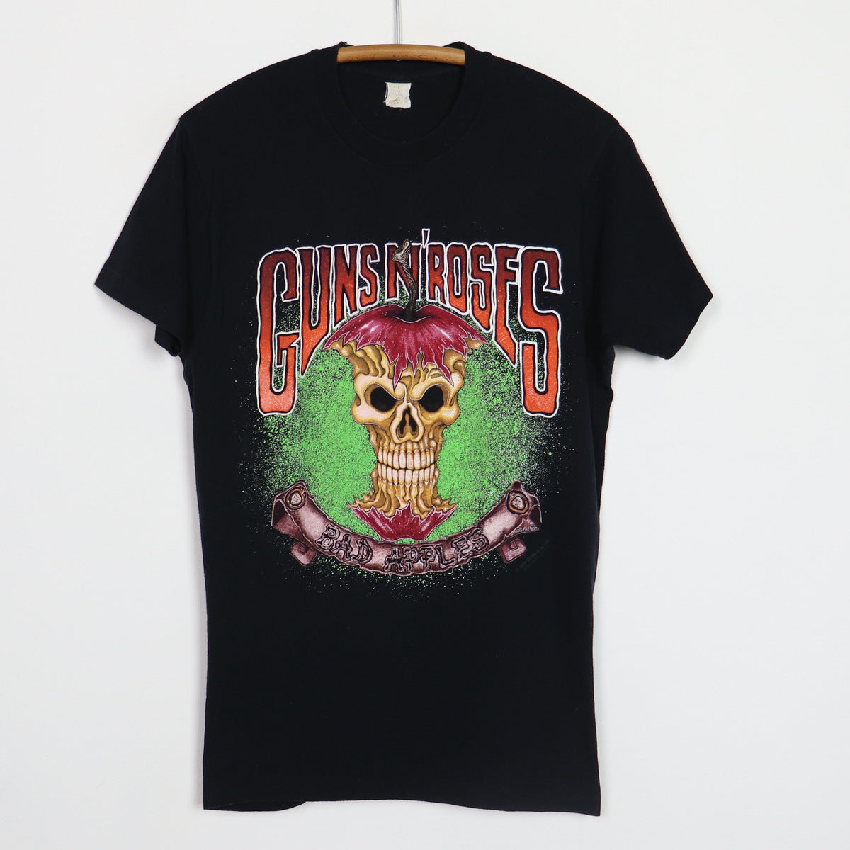 1992 Guns N Roses Bad Apple Tour Shirt | Authentic Vintage Tee
