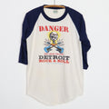 1976 Danger Detroit Rock n Roll Jersey Shirt
