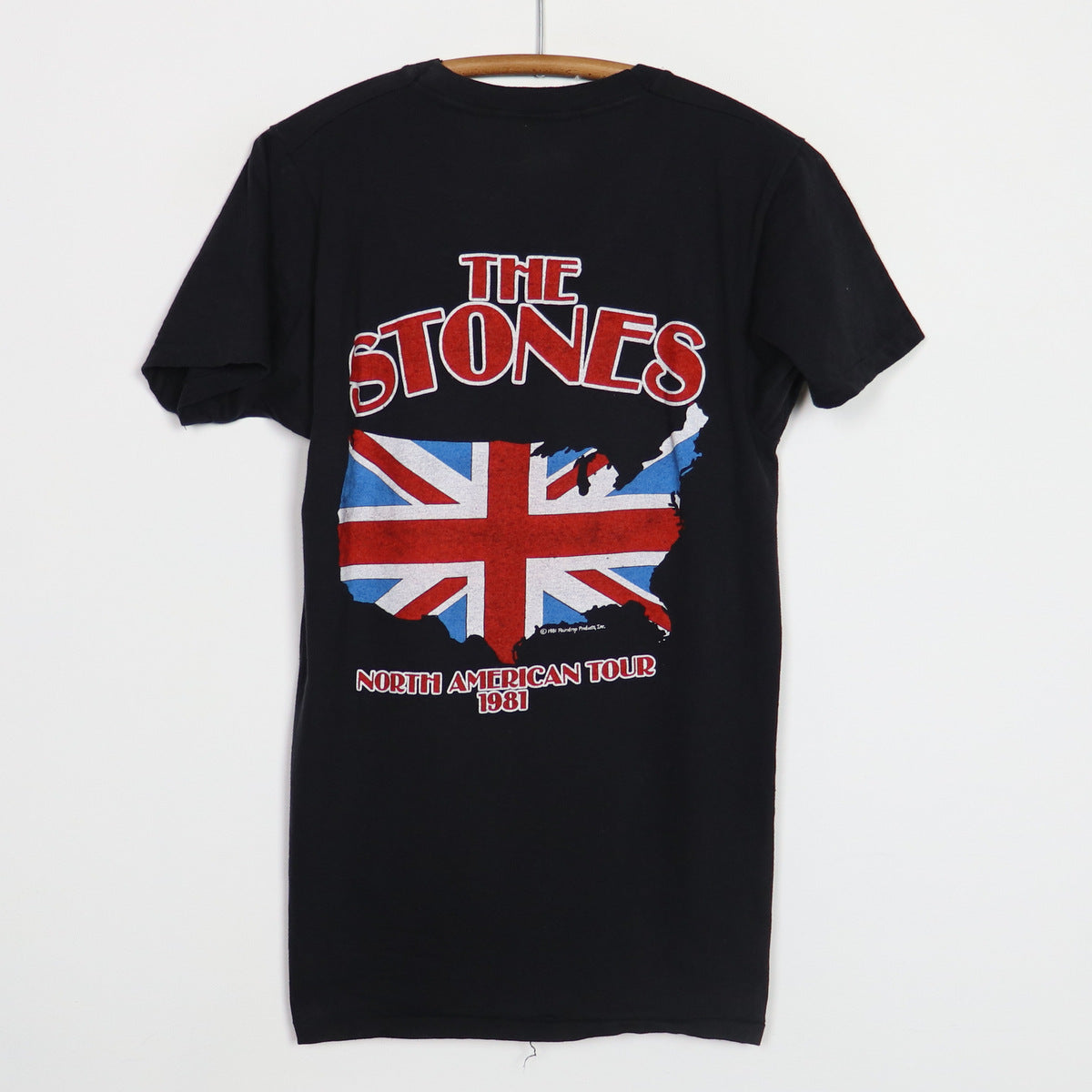 1981 Rolling Stones North American Tour Shirt