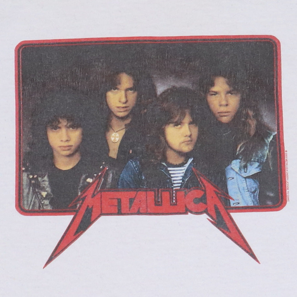 2003 Metallica Jersey Shirt
