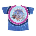 1999 Grateful Dead Cards Liquid Blue Tie Dye Shirt