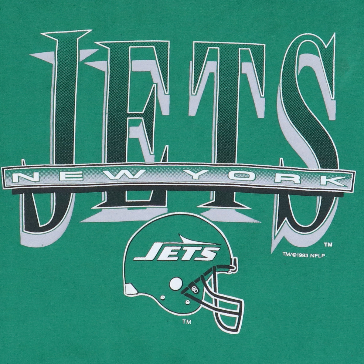 1990s New York Jets NFL Football Sweatshirt | Authentic Vintage