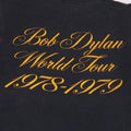 1979 Bob Dylan World Tour Shirt