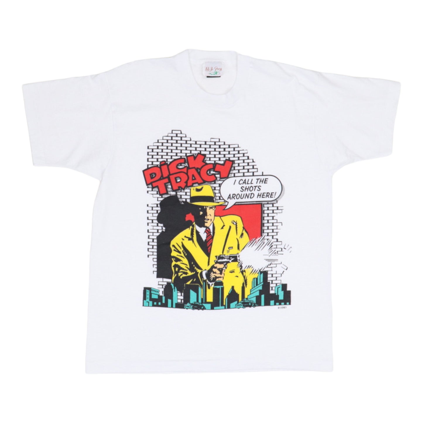 1990 Dick Tracy I Call The Shots Shirt