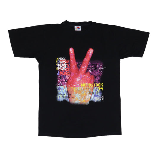 1994 Woodstock 2 Days Of Music & Peace Concert Shirt
