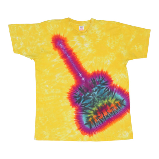 1990s Guitar Tie Dye Shirt